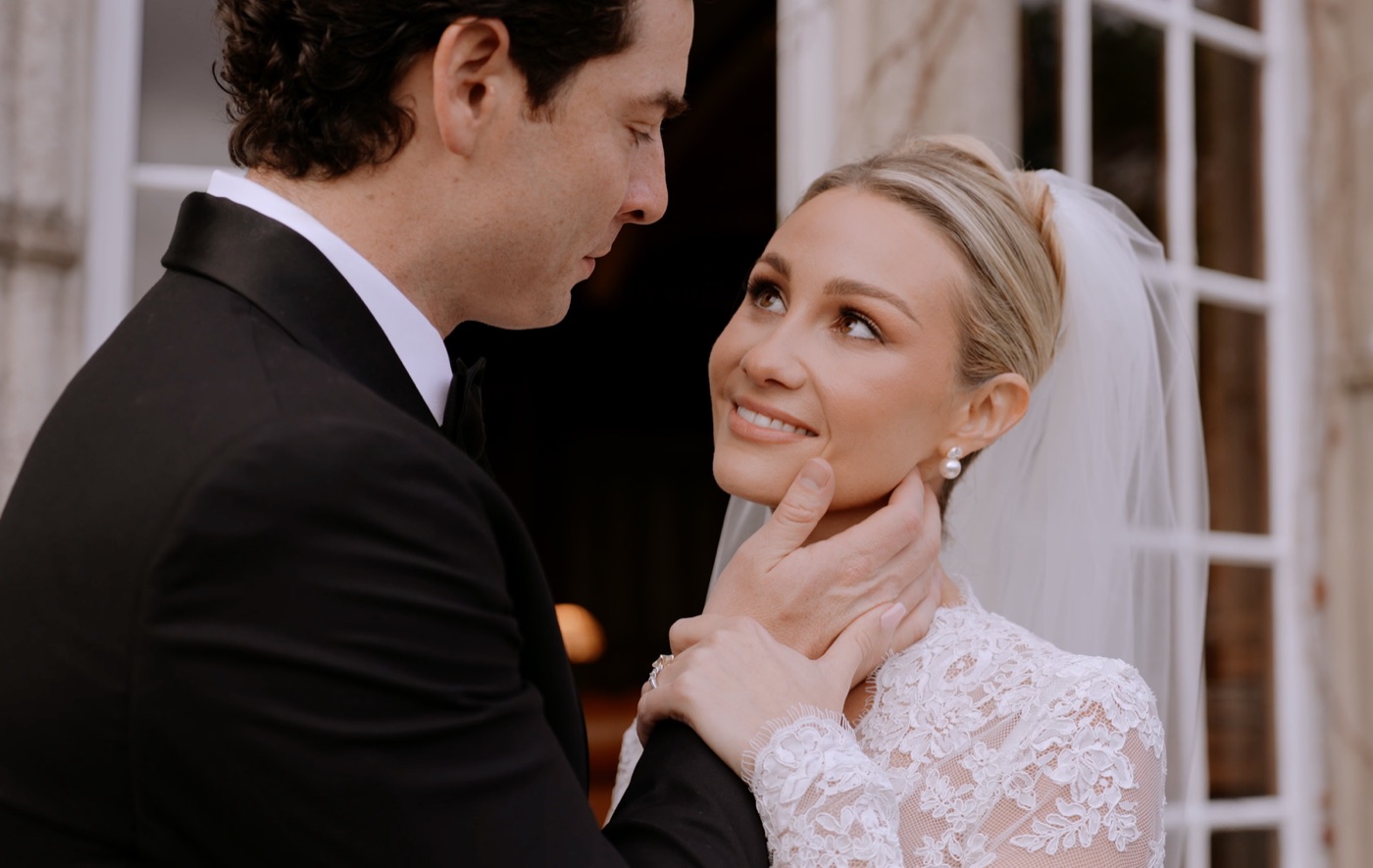Danamarie and Matt, a quiet moment together at Luttrellstown Castle